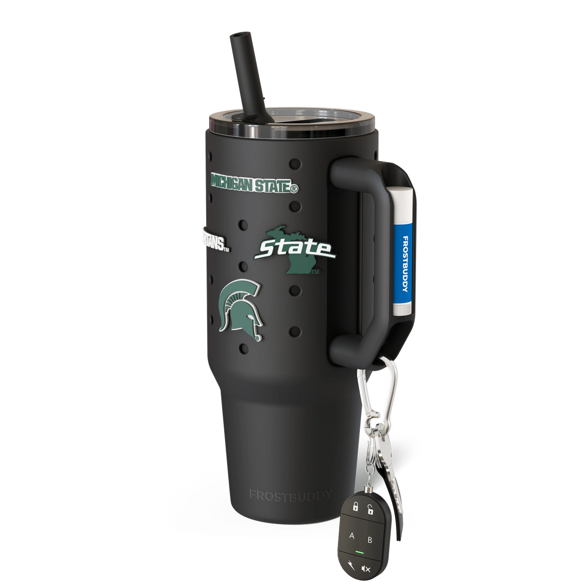 Thicc Buddy 40oz | Michigan State Spartans | Skin + Budz Bundle image 1
