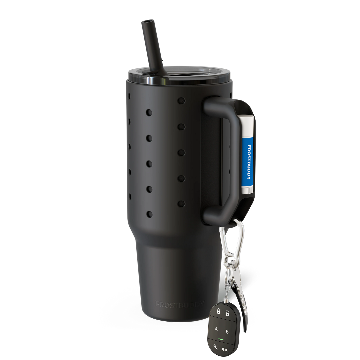 Thicc Buddy 40oz | Black w/ Skin image 1