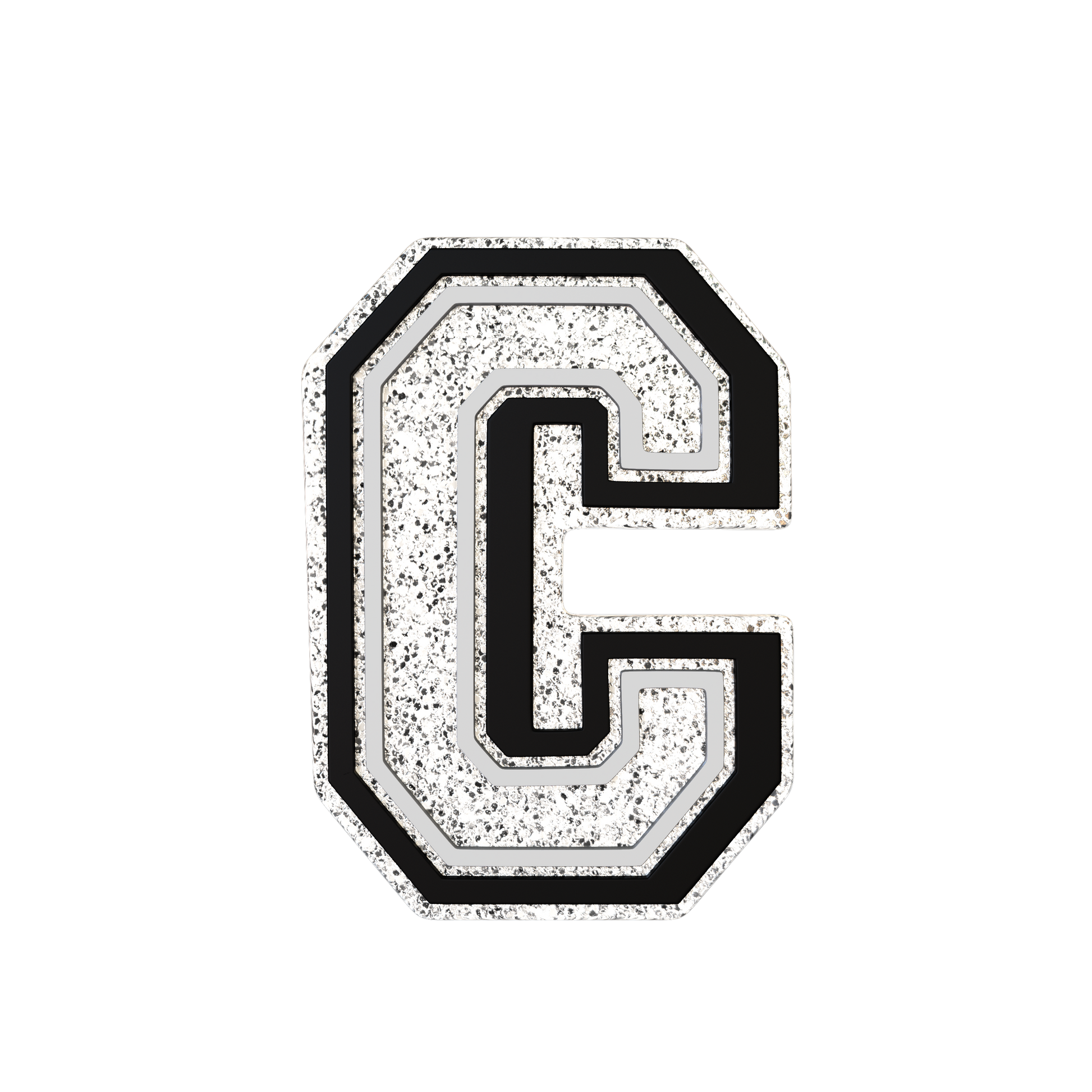 Budz | Silver Letter C image 1