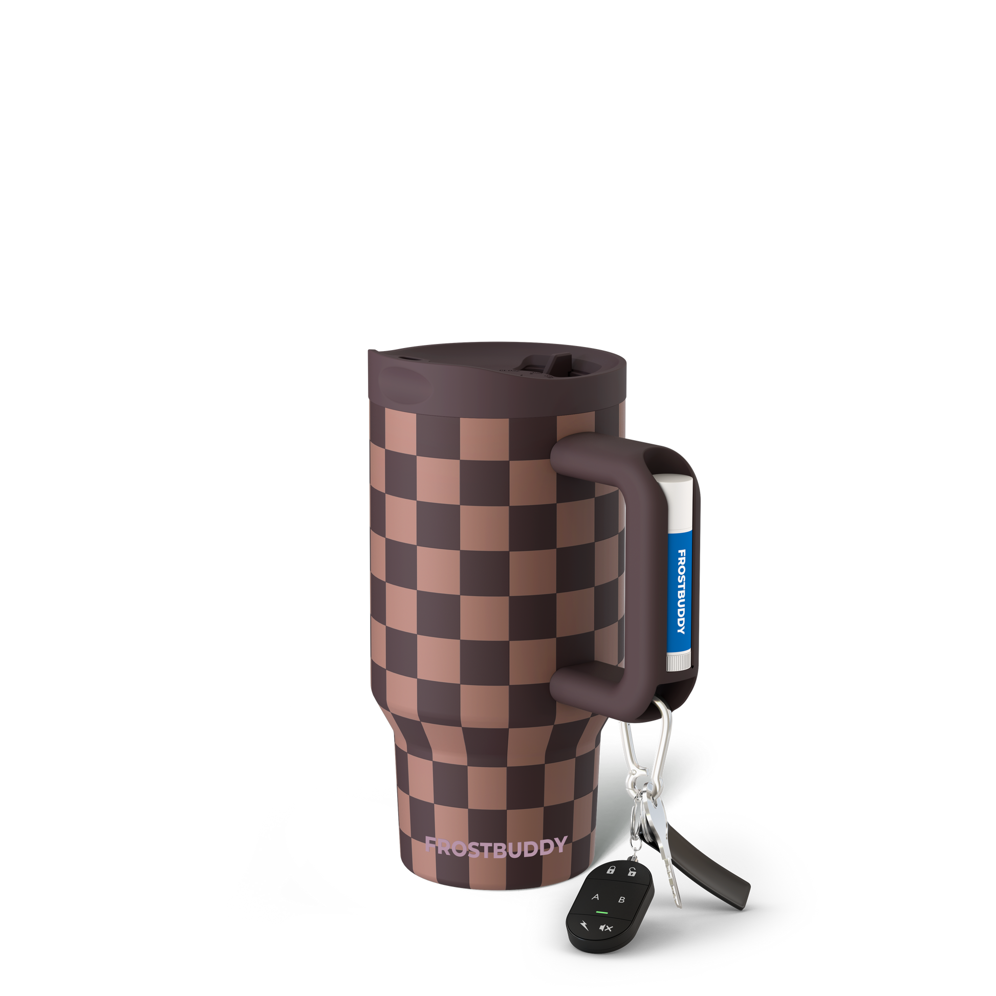 Mug Buddy 16oz | Espresso Checkered image 1